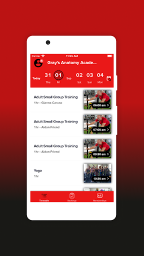 Grays Anatomy Academy Screen 2