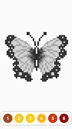 Pixel Coloring Color By Number - Screenshot 2