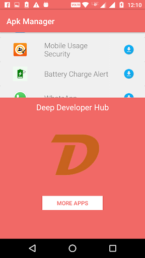 Apk Manager Screen 3