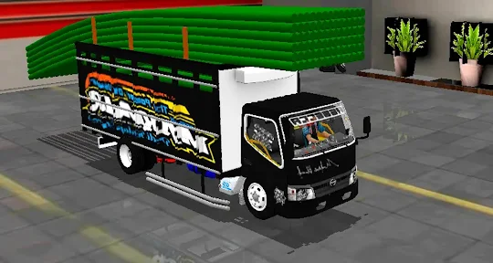 Mod Truck Muat Bambu DC