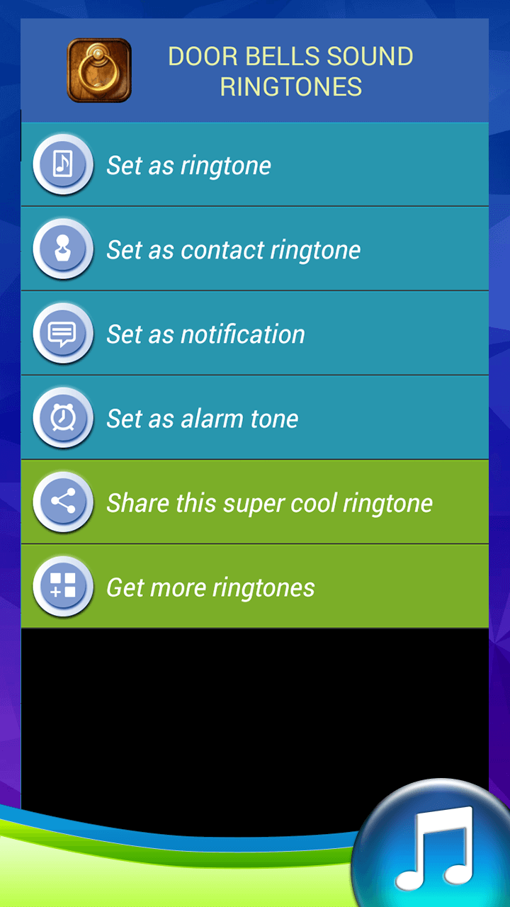 Android application Door Bells Sound Ringtones screenshort