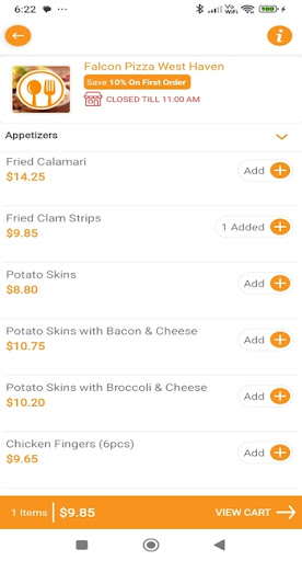 Falcon Pizza West Haven