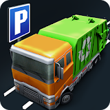 3D Garbage Truck Parking Sim icon
