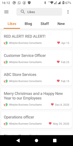Employee Screen 3