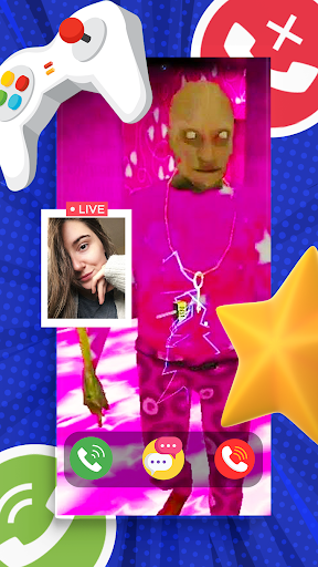 Barbi Granny Scary Video Call Screen 2