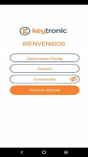 Android application keytronic screenshort