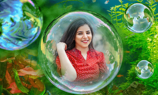 Bubble Photo Frame Screen 3