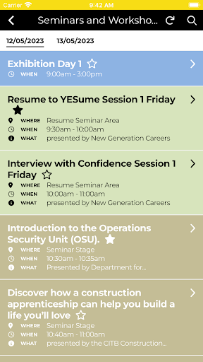 Careers & Employment Expos Screen 3
