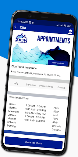 Zion Tax and Insurance Screen 3