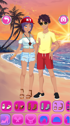 Anime Couples Dress Up Game 1.0.9 screenshots 10