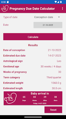 Pregnancy Due Date Calculatorのおすすめ画像2