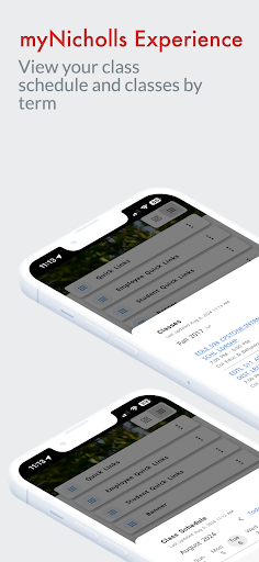 Android application Nicholls screenshort