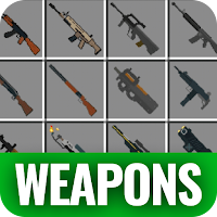 Guns for minecraft swords grenades machine guns