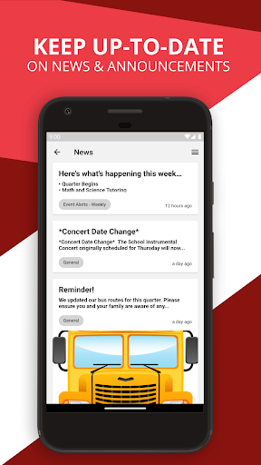 Android application YMCA of Fredericton screenshort