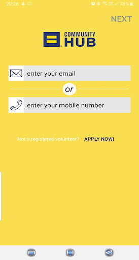 Android application HRC Community screenshort