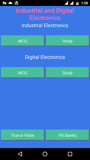 Android application Industrial and Digital Electro screenshort
