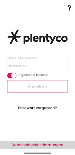 Android application Plentyco screenshort