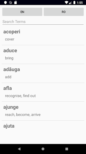 Romanian Verb Blitz Pro Screen 3