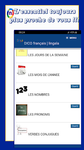 français lingala onlingale Screen 3