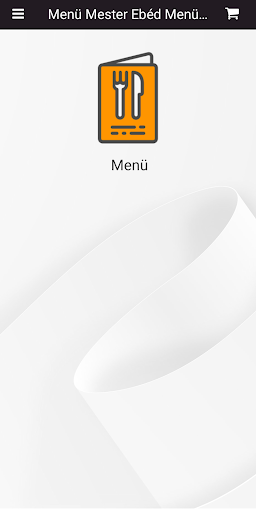 Android application Menü Mester - Ebéd Menü screenshort