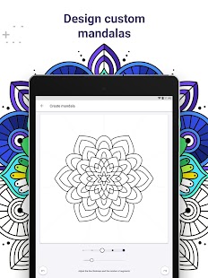 Coloring Book for Me & Mandala Captura de pantalla