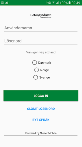 Android application HCNE DFS Heidelbergcement NE screenshort