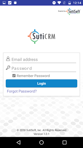 SutiCRM Screen 2
