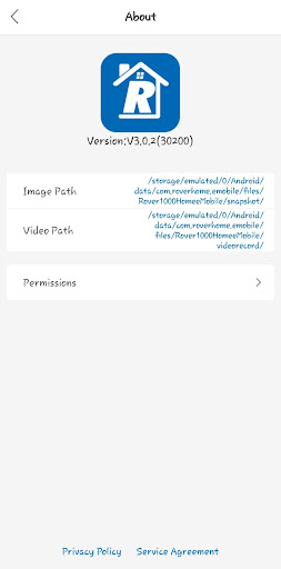 Android application Rover 1000 Home eMobile 2 screenshort