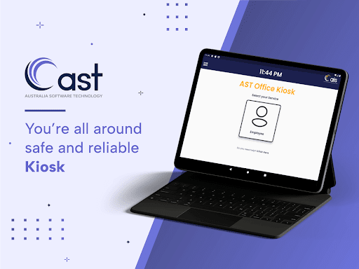Android application AST Kiosk screenshort