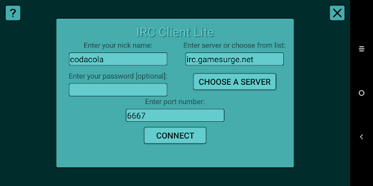 IRC Client Lite