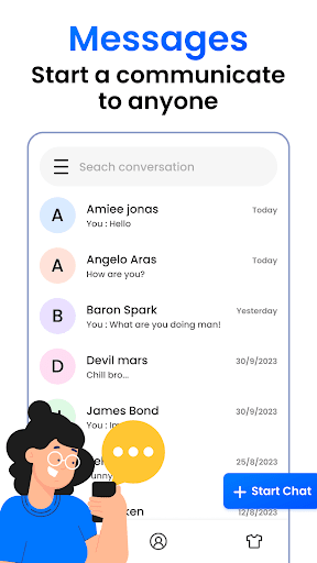 Messages Screenshot 1 - AppWisp.com