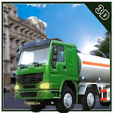 Cargo Oil Transport Truck Sim icon
