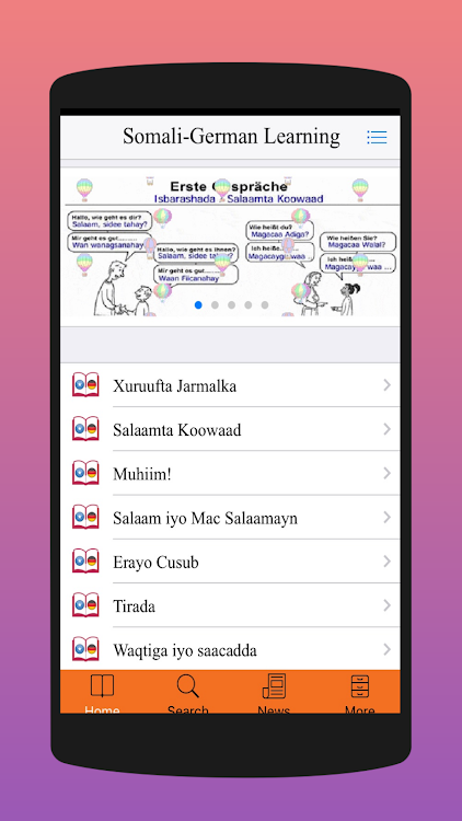 Somali To German Learning - 7.0.3 - (Android)