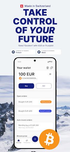 Android application Relai: Buy Bitcoin Easily screenshort