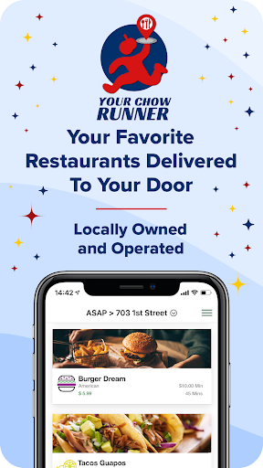 Android application Your Chow Runner screenshort