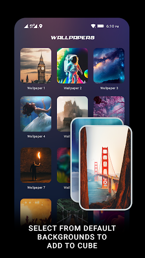 Screenshot of 3D Name & Photo Live Wallpaper