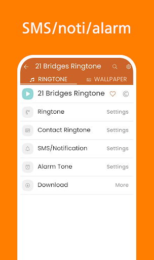 Movie music Ringtone Screen 2