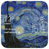 Starry Night Weather Widget icon