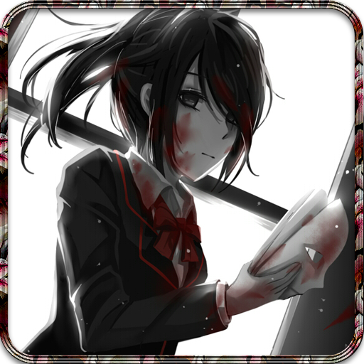 Yandere Wallpaper Anime girl Download on Windows