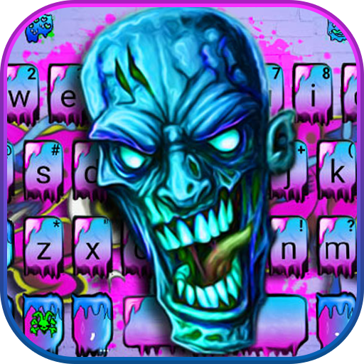 Zombie Graffiti Keyboard Theme  Icon