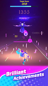Captura de Pantalla 10 Beat Dancing EDM:music game android
