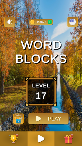 Android application Word Blocks : Puzzle Game screenshort