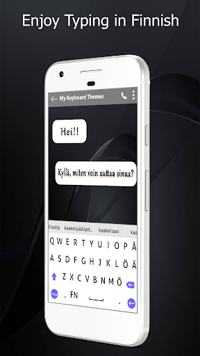 Android application Finnish Keyboard screenshort