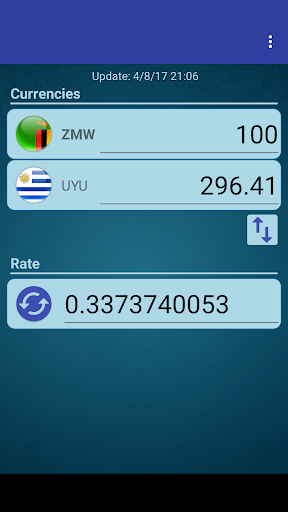 UYU Peso x Zambian Kwacha Screen 2