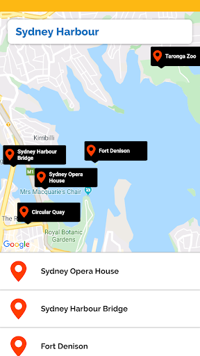 Harbour Tours Screen 3