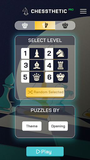 Android application Chessthetic - Chess Tactics screenshort