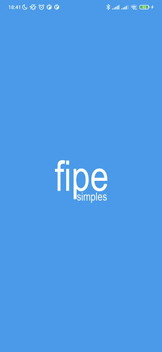 Android application Fipe simp (Consulta da tabela) screenshort
