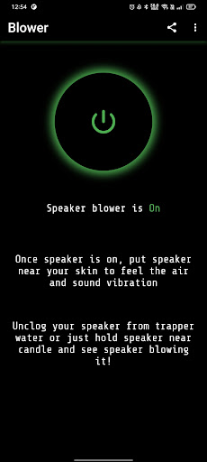 Blower - Clean speaker Screen 2