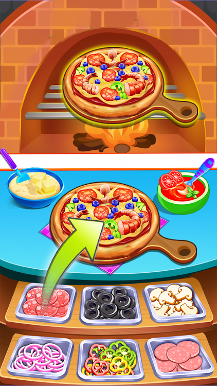 Pizza Maker Pizza Shop Game - New - (Android)