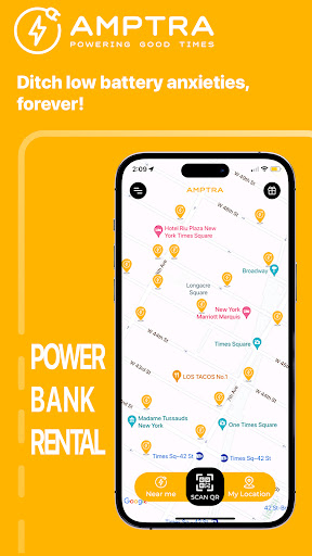Android application AmptraCharging screenshort